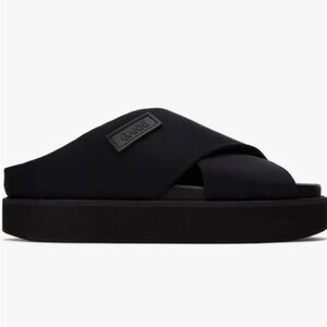 GANNI crossover sandals